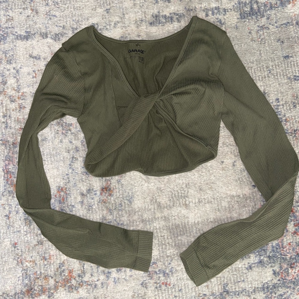 Crop top long sleeve